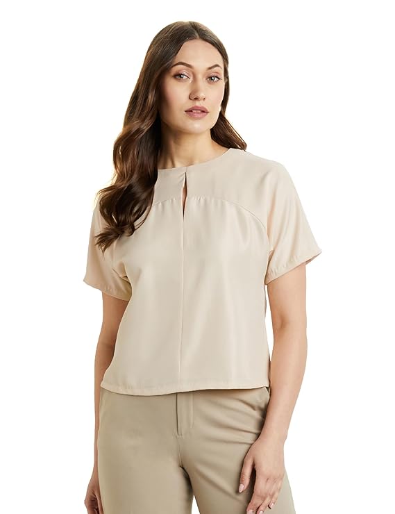 Symbol Premium Women's Crop Top (Relaxed Fit | Stylish | Desk-to-Dinner) (Available in Plus Sizes)